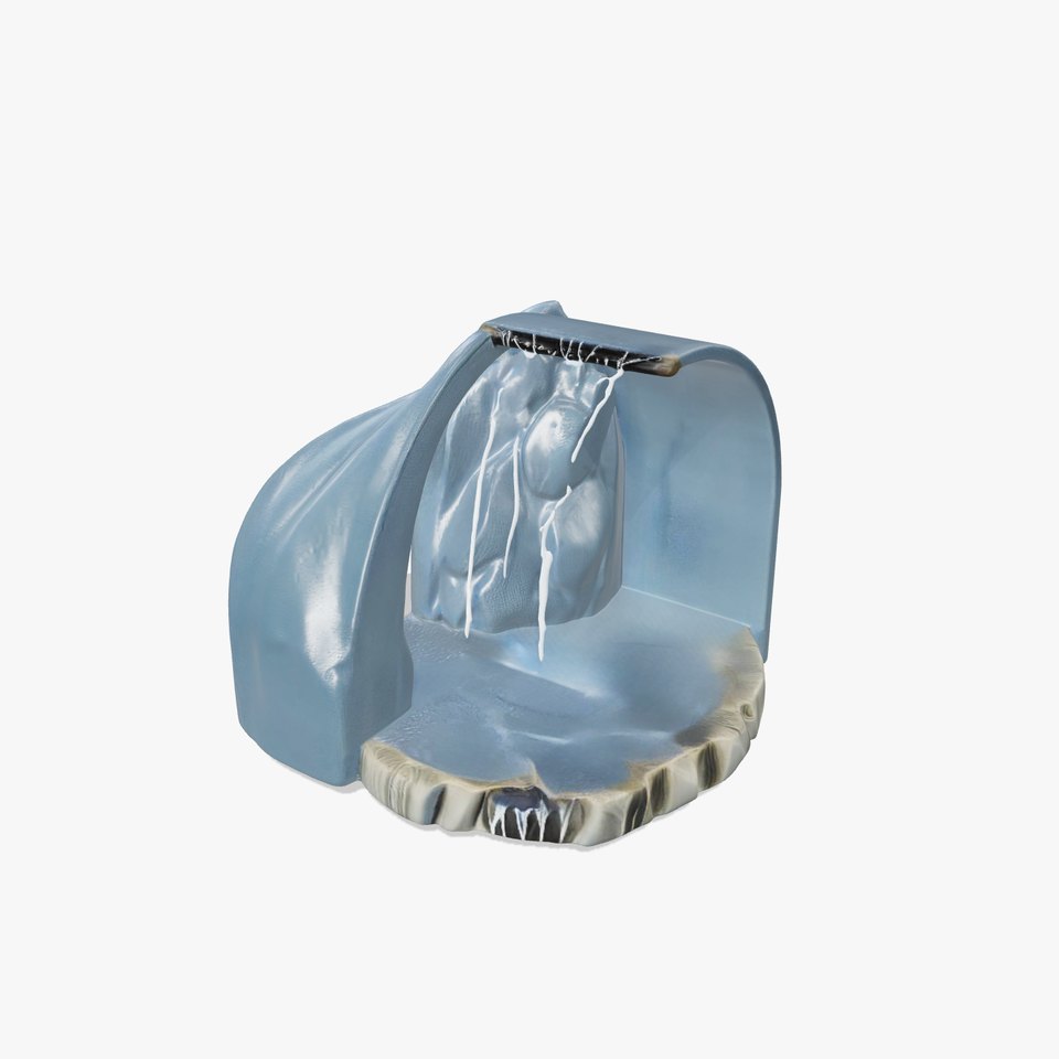 Natural Waterfall Cave Model Pack for Realistic Environments